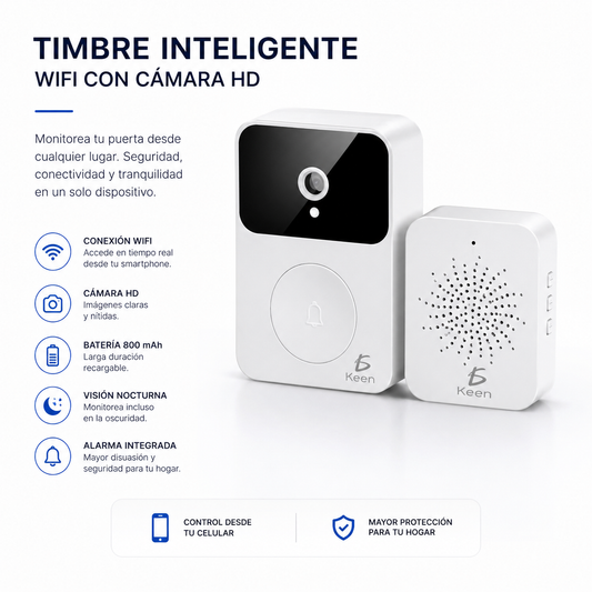 TIMBRE INALAMBRICO INTELIGENTE