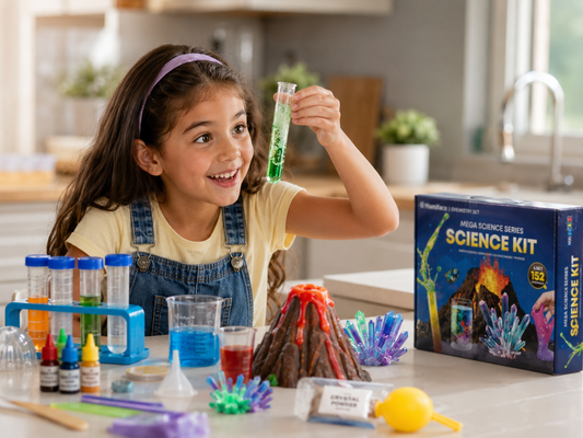 KIT DE CIENCIAS 152 EXPERIMENTOS