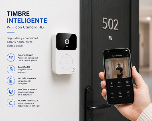 TIMBRE INALAMBRICO INTELIGENTE