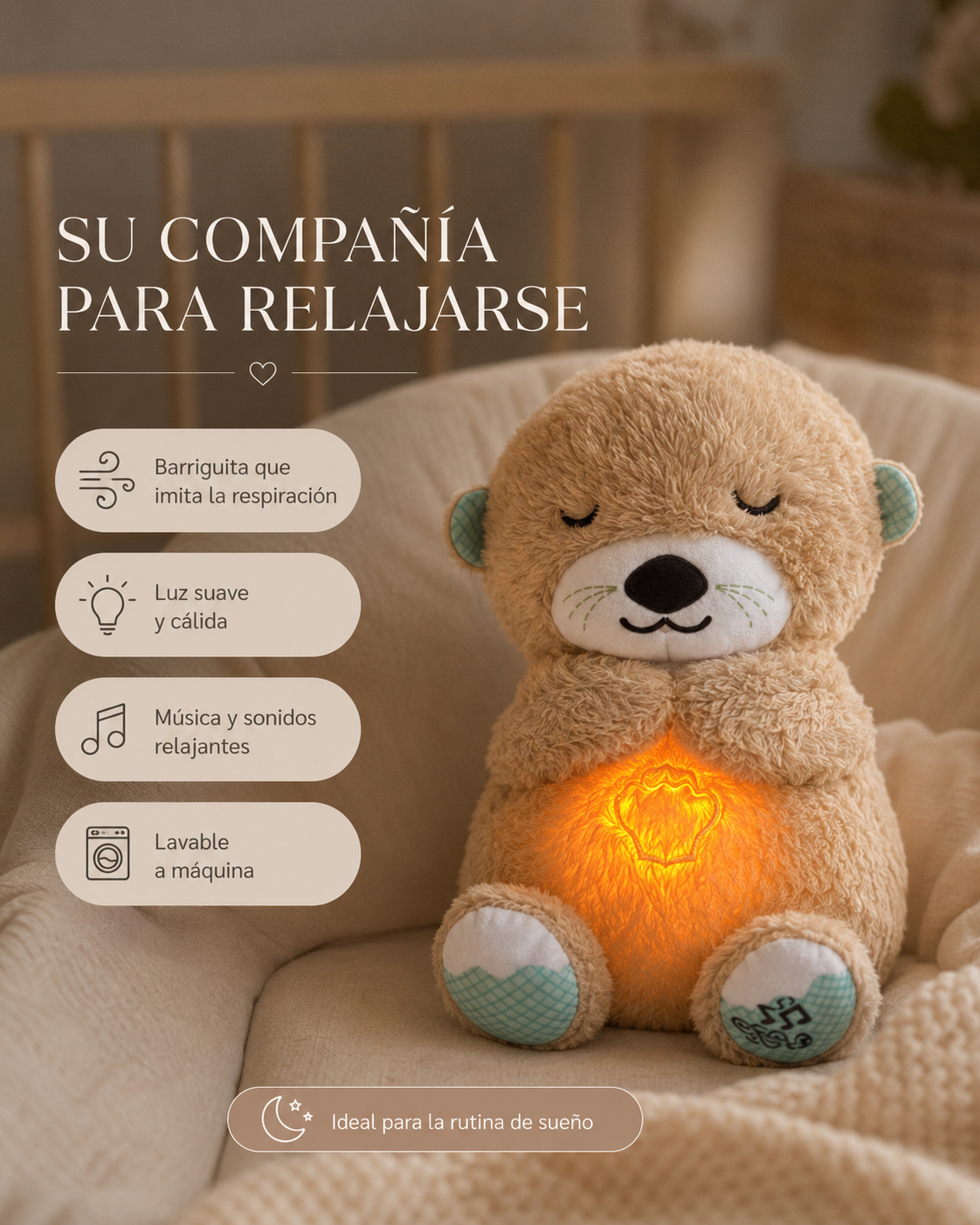 PELUCHE ORIG. NUTRIA QUE RESPIRA